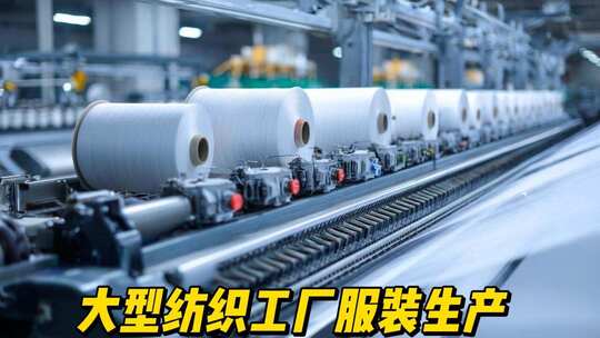 服装生产纺织服装纺织工厂流水线