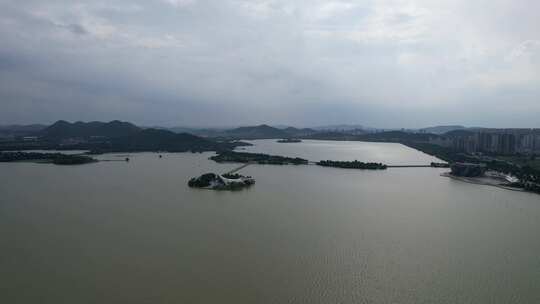 江苏徐州云龙湖5A景区航拍