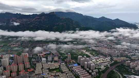 雨后的泰安视频素材模板下载