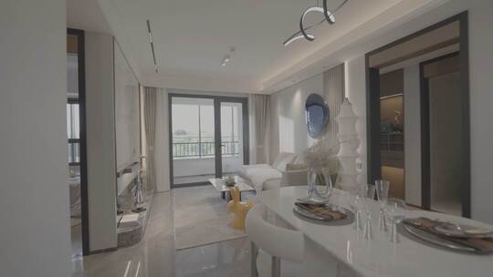 住宅客厅装饰家居空间设计现代简约轻奢舒适