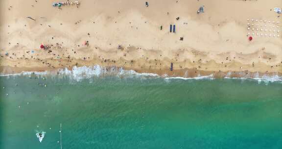 海滩沙滩海浪海边海水0733