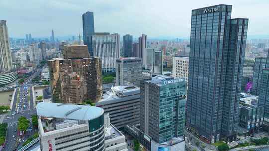 浙江省宁波市江北区老外滩街景外滩大桥宁波