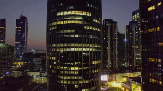 商务写字楼夜景