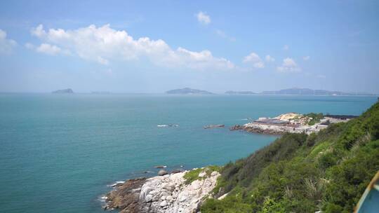 大海航拍唯美海边东山岛苏峰山环海公路航拍