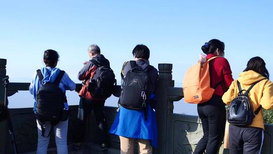 浙江普陀山慧济禅寺建筑4K实拍视频