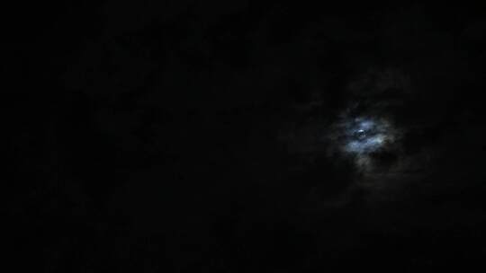 月亮 逐格 月亮在云中 穿行视频素材模板下载