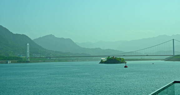 湖北宜昌三峡大坝景点4K视频