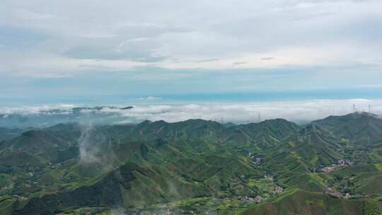 湖州大岗山云海延时