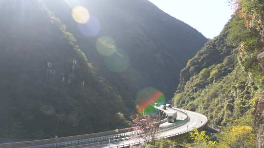 秦岭山水风景 秦岭 秋季 秦岭山脉