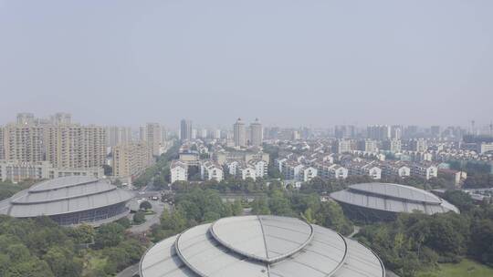 杭州城北体育公园视频素材模板下载