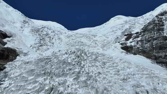 西藏雪山冰川航拍