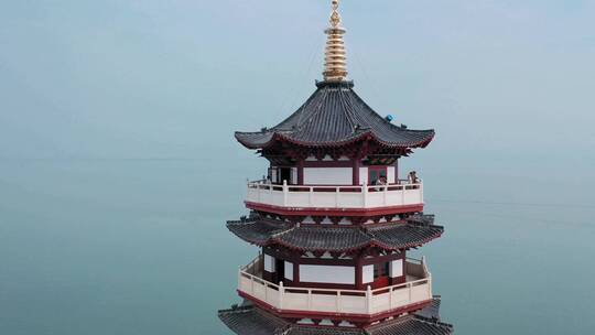 南水北调水源地 淅川大观苑 风景 山水 古风