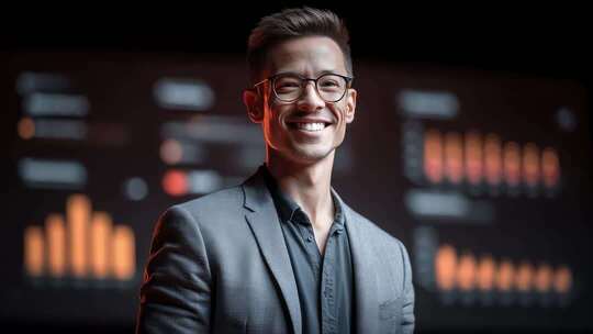 精英领袖人物风采录 商业精英励志前行