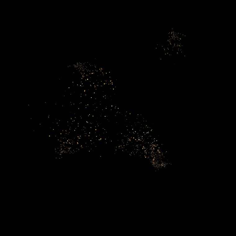 黑色背景粒子特效素材