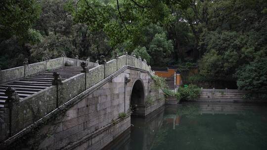 浙江普陀山法雨寺禅院建筑4K视频