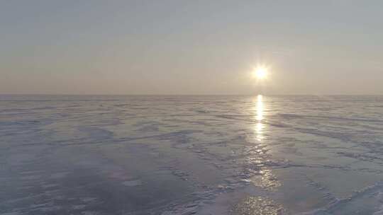 冰雪覆盖的东北密山