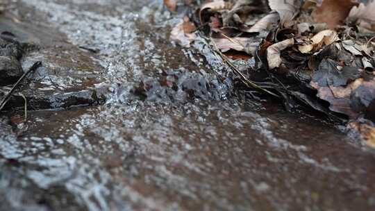 小溪 流水 高山 水 河流 流水