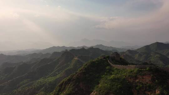 鸟瞰万里长城