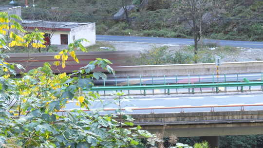 秦岭山水风景 秦岭 秋季 秦岭山脉