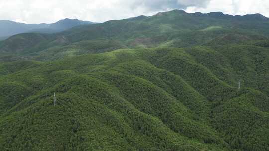 丽江大山风光航拍