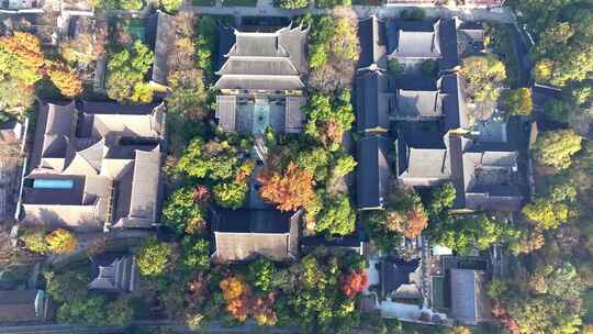 （合集）中国浙江杭州灵隐寺秋日美景