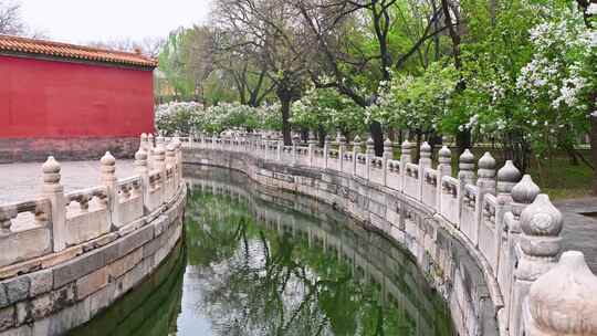 北京春天故宫博物院明清古建筑
