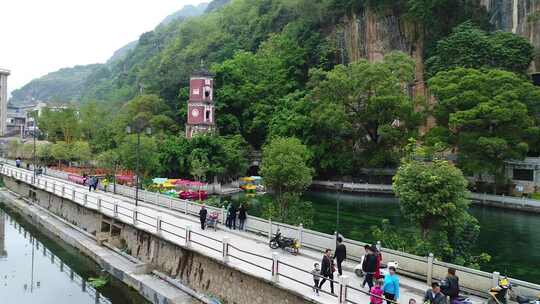 那坡县感驮岩航拍