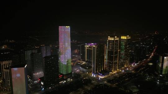 杭州未来科技城灯光秀