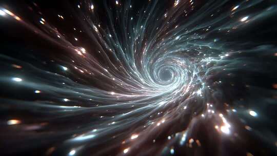 星云漩涡时空隧道抽象穿梭