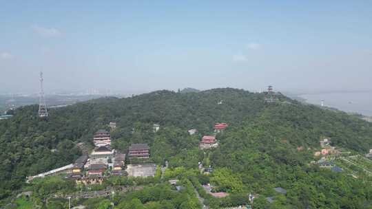 湖北鄂州市西山风景区航拍