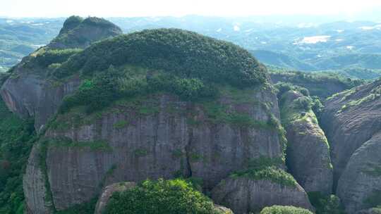 4K江西汉仙岩风景区航拍5