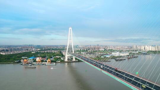 上海徐浦大桥航拍风光 合集