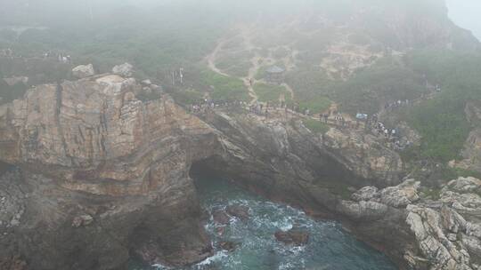 云雾中的鹿嘴山庄，美人鱼拍摄地