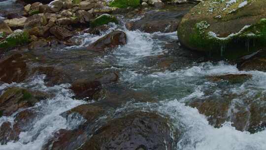 石头流水小河小溪