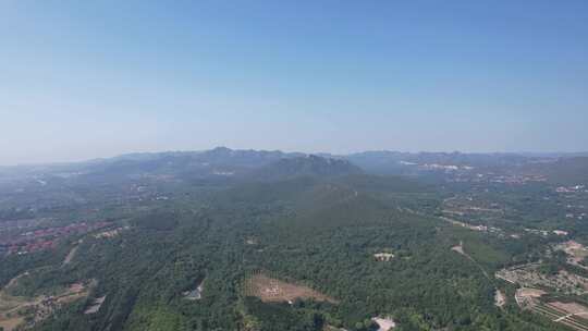 祖国大好河山山东青州云门山5A景区航拍