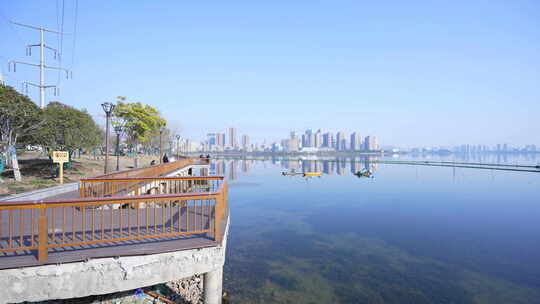 武汉洪山区南湖花溪公园风景