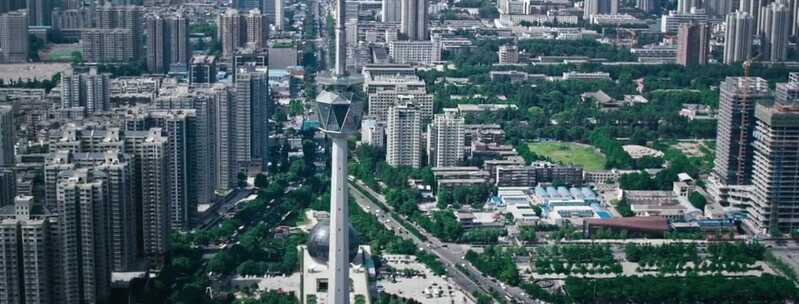 中国城市地标集合实拍素材