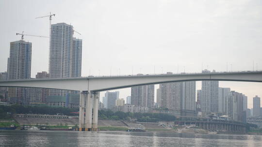 重庆黄花园大桥延时摄影