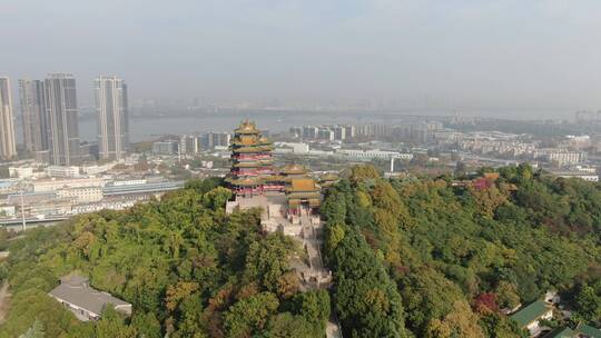 航拍南京城市宣传片地标建筑