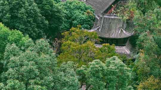 航拍古建筑景观风光