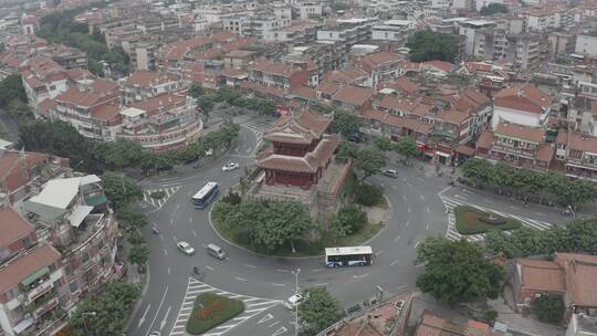 城市航拍 闽南 福建 泉州 鲤城 朝天门