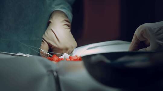 手术，外科医生，手术器械，缝纫线