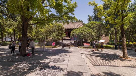 河南洛阳白马寺延时