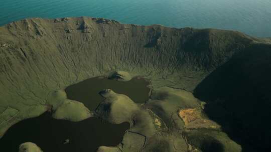 Corvo Island，亚速尔群岛，葡