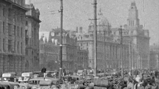 三十年代上海街景