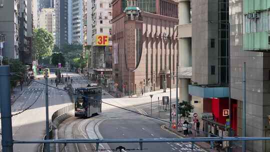香港金钟道街景视频素材模板下载