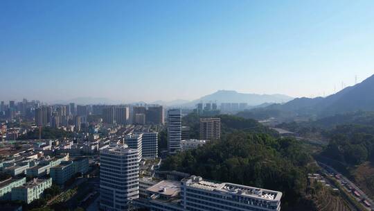 航拍深圳市康宁医院坪山院区B