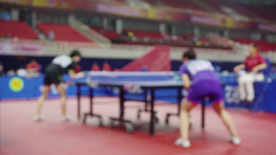 乒乓球运动视频素材模板下载