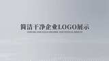 玻璃质感logo展示高清AE视频素材下载