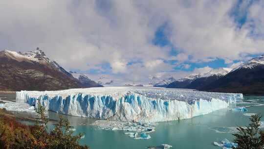 美丽冰川景观